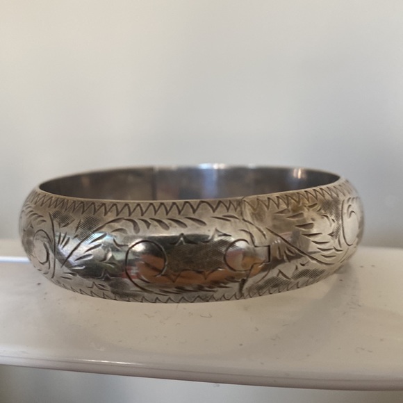 Modern Silver bracelet - Picture 5 of 5